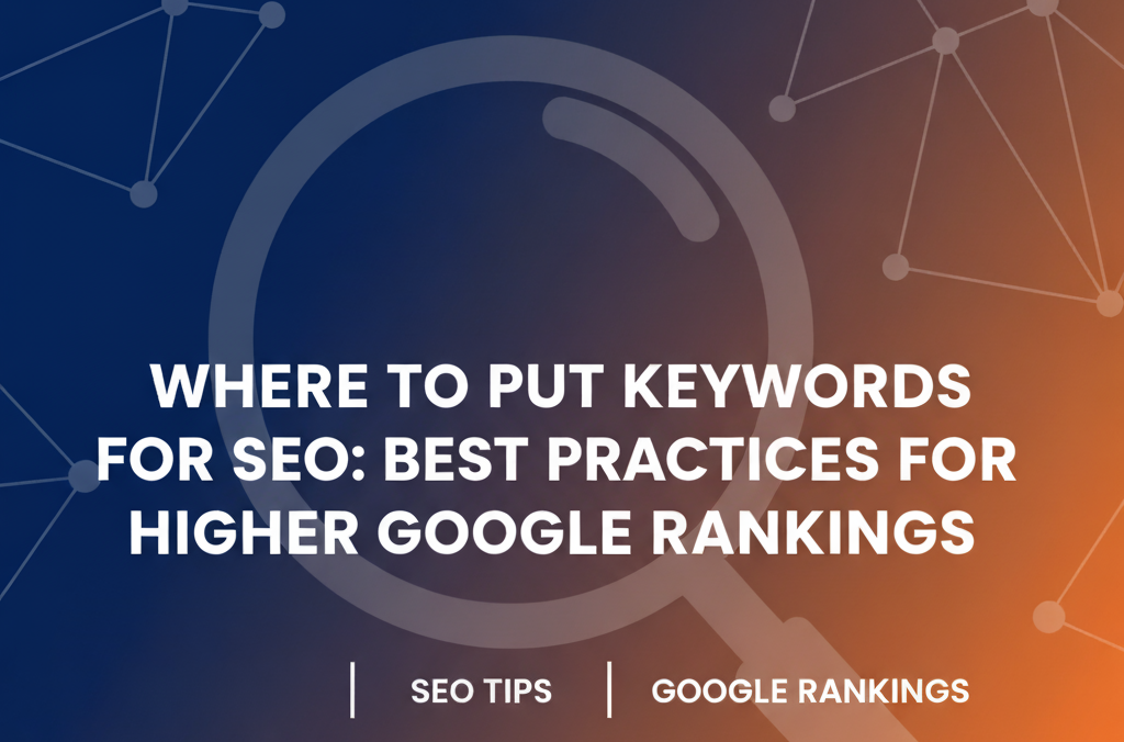 Where to Put Keywords for SEO: Best Practices for Higher Google Rankings