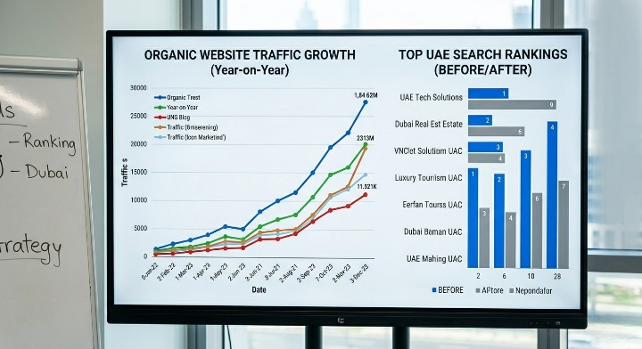 Real Results from Our SEO Agency UAE